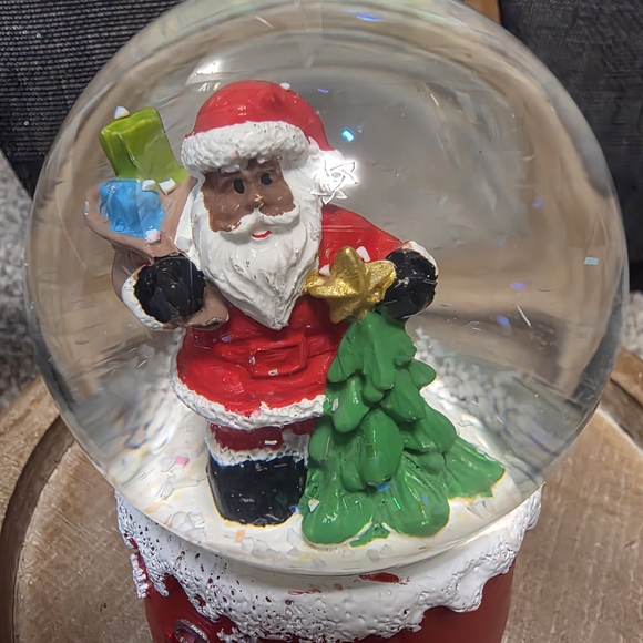 Santa “Believe” Christmas Snow Globe — Holiday Decor - Picture 8 of 9
